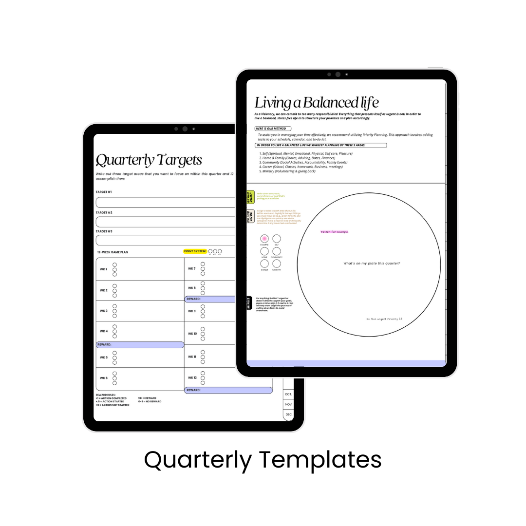 Intentional Living Planner Vol.3